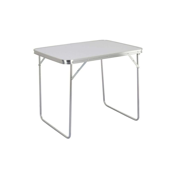 Mesa plegable de metal blanco ajustable en altura 80x60cm mod.Professional main product photo