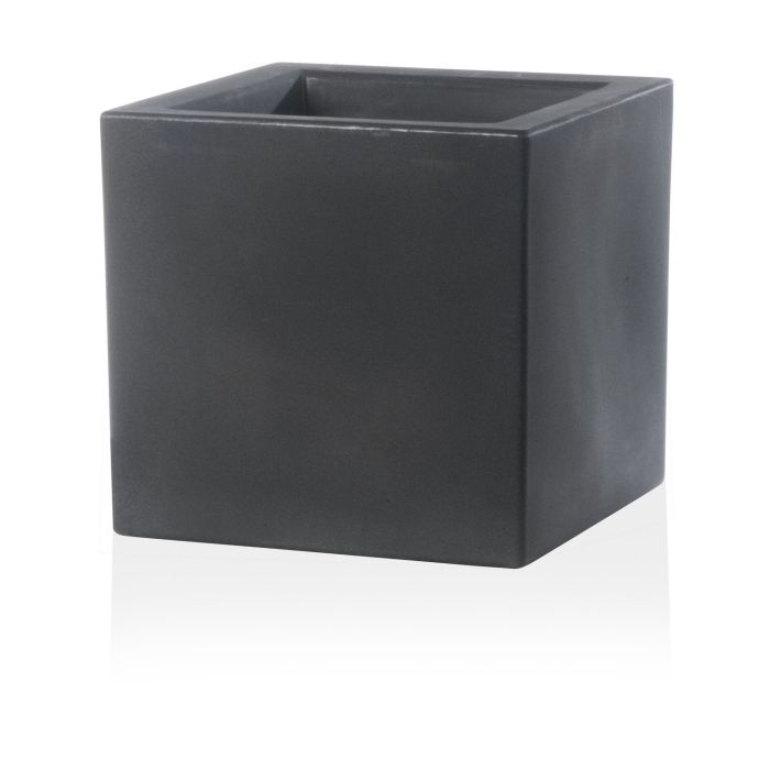 Maceta Cuadrada Antracita 50x50 CM h 50 mod. Schio Cubo main product photo