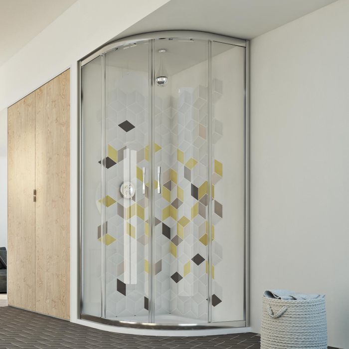 Mampara de ducha mod. Evolution Semicircular main product photo