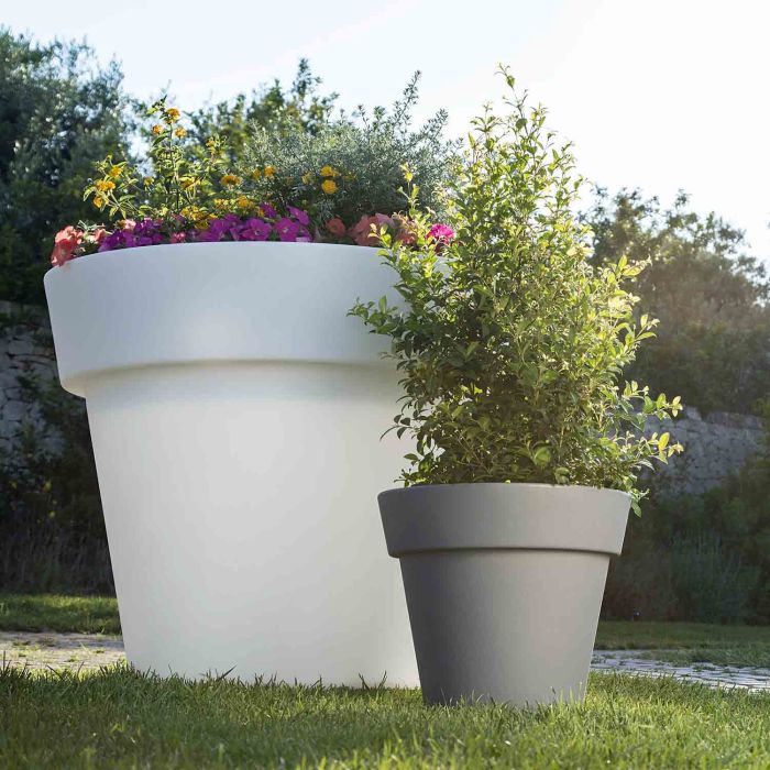Maceta De Resina Redonda mod. Begonia main product photo