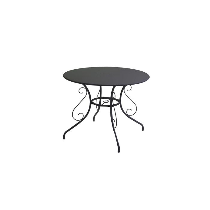 Mesa comedor Antracita ø 95 cm h 72 cm en Metal mod. New Old main product photo