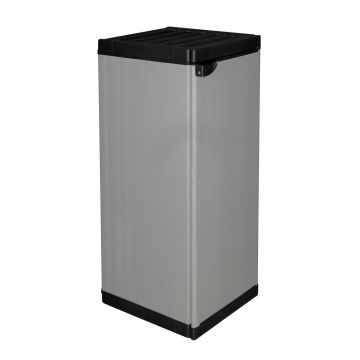 Armario mueble bajo uso exterior interior 1 hoja de pvc 68x39,5x85 cm