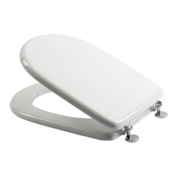 Asiento de Inodoro Tapa para WC blanco mod. Aretusa Fit