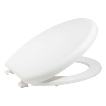 Asiento de Inodoro Blanco Tapa para WC mod. M16