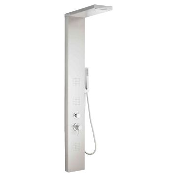 Manhattan - Columna de Ducha Acero Inox 160 Cm