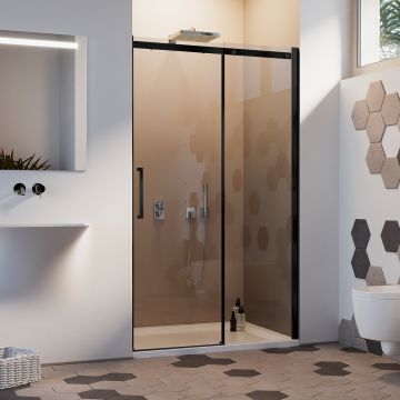 Puerta de ducha con Easy-Clean mod. Prime Black