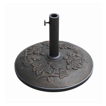 Base de sombrilla Bronce 50 cm 25 kg mod. Michigan